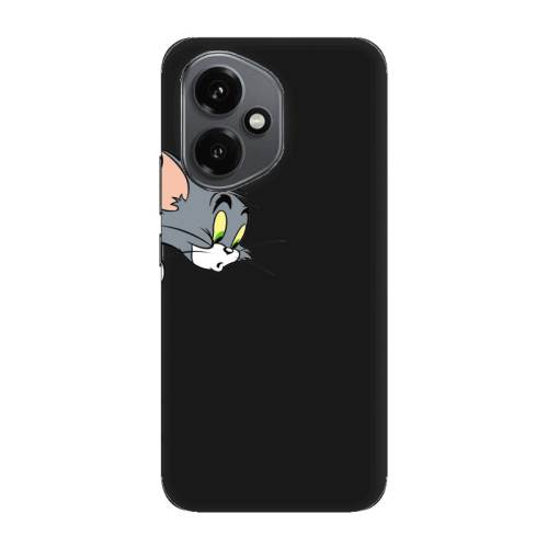 Honor Magic 400 Tom 1 Black Colored Silicone TPU Θήκη